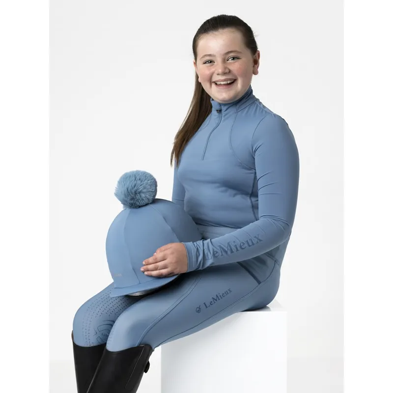 LeMieux Young Rider Base Layer - Ice Blue-1